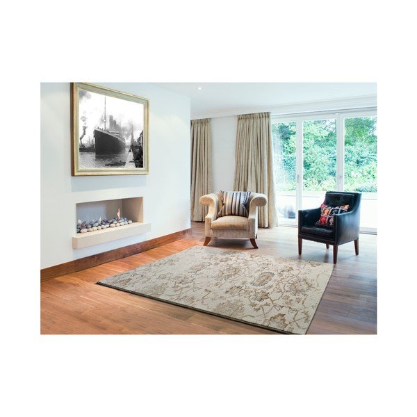 Tappeto beige Fusion, 140 x 200 cm - Universal