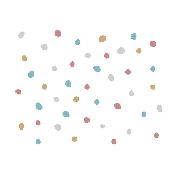 Lenzuolo in cotone per neonati Dots, 60 x 120 cm In the Woods - BELLAMY-image-1