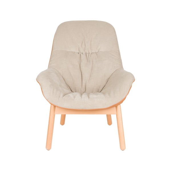 Poltrona beige Duke – White Label-image-2