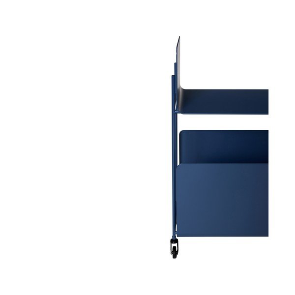 Tavolino da servizio in metallo su ruote 32x63 cm Ays – Hübsch-image-3