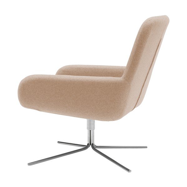 Poltrona girevole Beige Coco - Softline-image-4