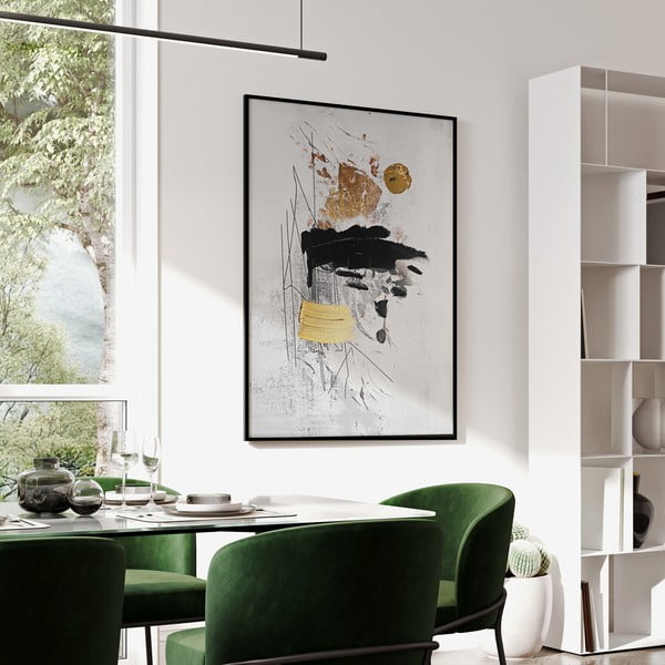 Quadro con elementi dipinti a mano 70x100 cm Fantasia I – Styler-image-1