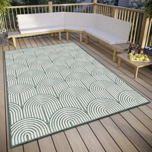 Tappeto verde per esterni 120x170 cm Pangli Green - Hanse Home-image-2