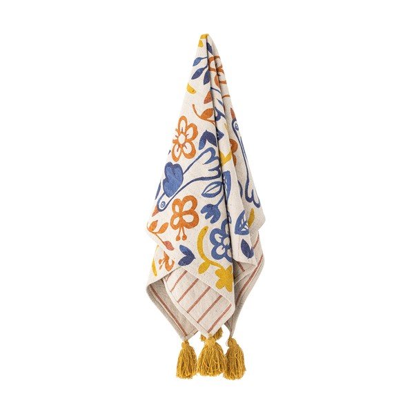 Coperta in cotone riciclato 130x160 cm Figuria – Bloomingville-image-2