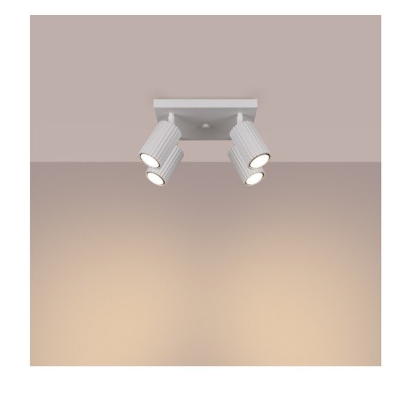 Faretto bianco 25x25 cm Gleam – Sollux-image-2