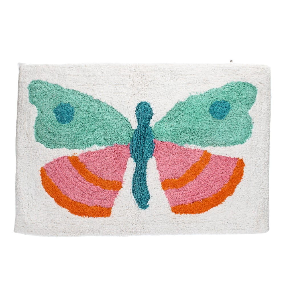 Tappetino per il bagno 50x80 cm Butterfly – Rex London | Tappeti per il bagno
