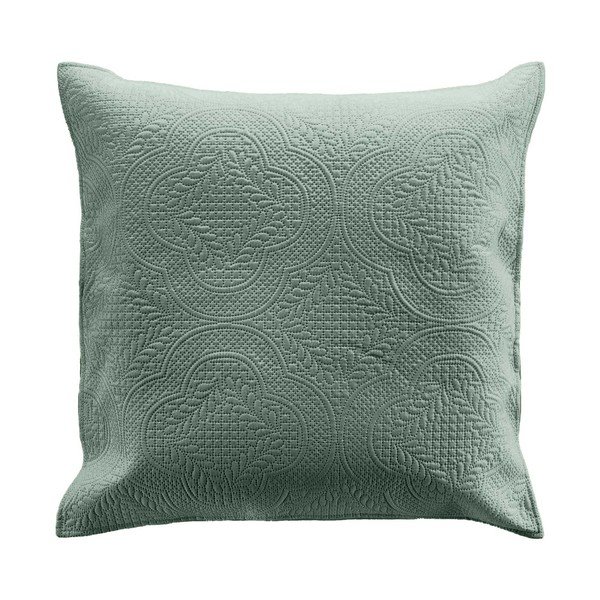 Set con copriletto e federa verde in microfibra 240x260 cm Romane – douceur d'intérieur-image-4