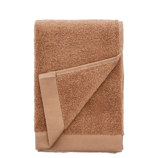 Asciugamano arancione in cotone biologico 50x100 cm Comfort - Södahl-image-2