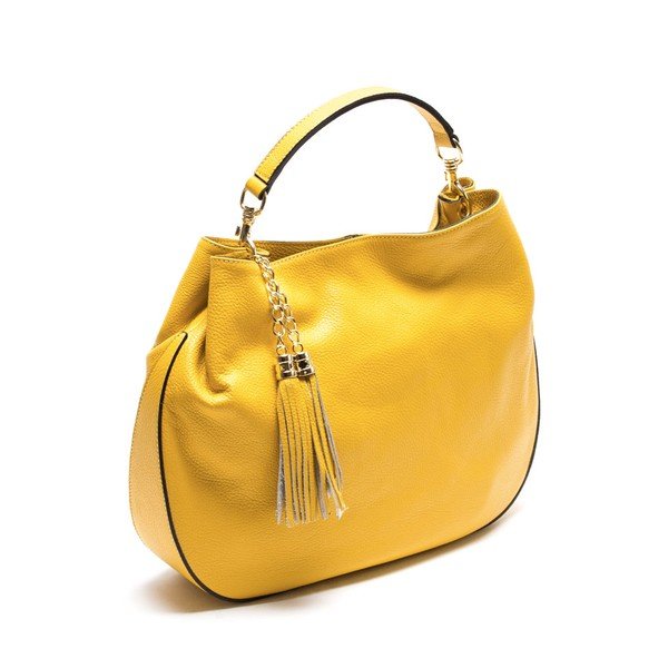 Kožená kabelka Isabella Rhea 1118 Giallo-image-2