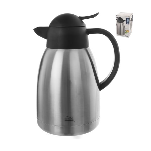 Thermos in nero e argento da 1,5 l Termo - Orion-image-4