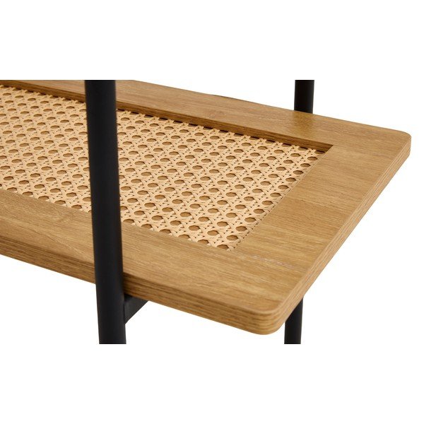 Tavolo consolle di colore naturale con effetto rovere 37x100 cm Pensacola – Unique Furniture-image-2