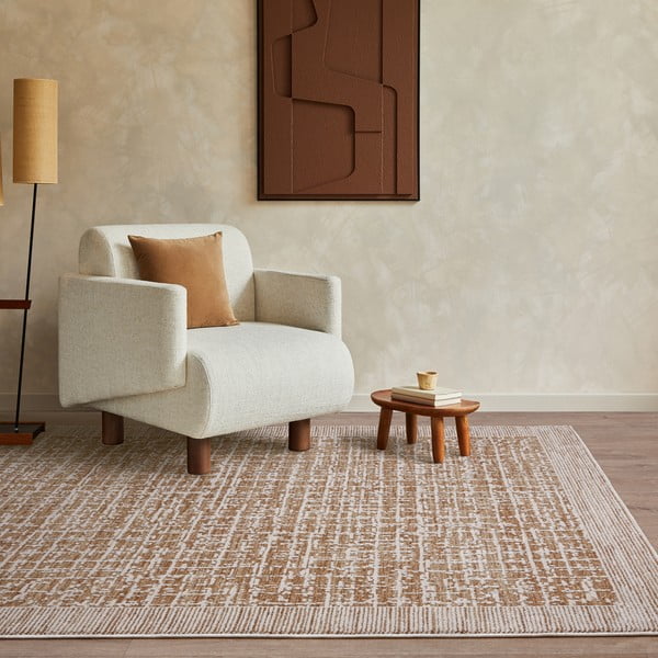 Tappeto beige 160x240 cm Anders Beige Natural – Asiatic Carpets-image-1