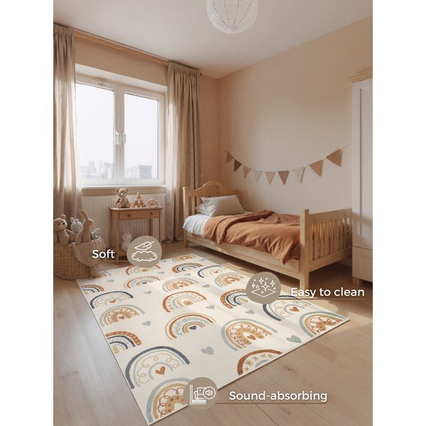 Tappeto per bambini color crema 200x290 cm Bowie – Hanse Home-image-2