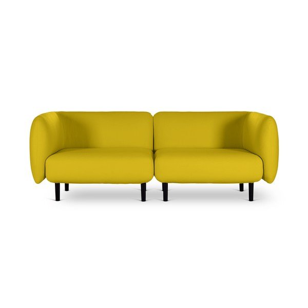 Divano giallo , 230 cm Elle - Softline