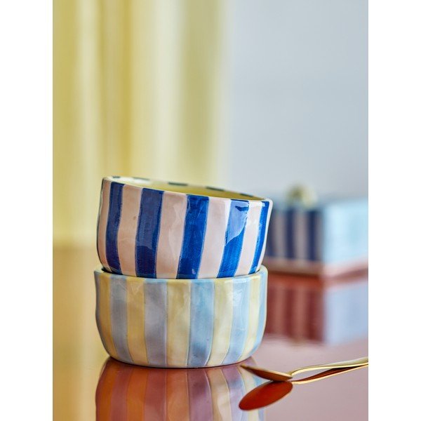 Ciotoline in set gialle/blu in ceramica 4 pz 300 ml Phoenix – Bloomingville-image-1