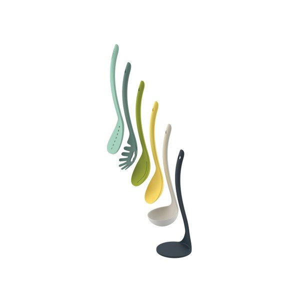 Set di 5 utensili da cucina con supporto Nest Opal - Joseph Joseph-image-1