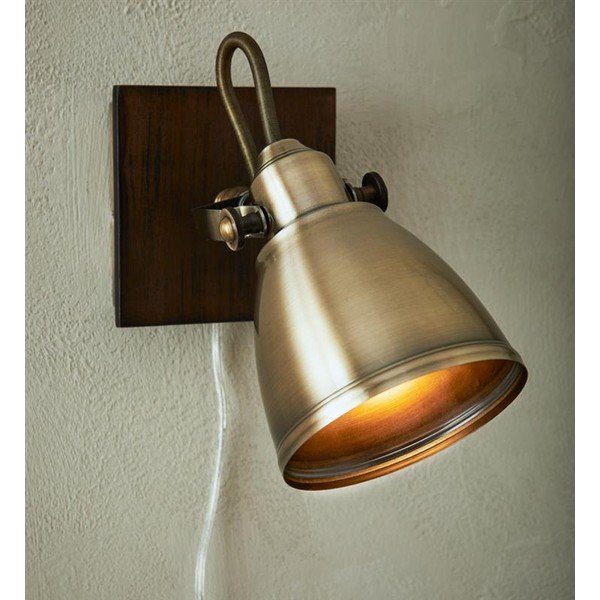 Applique marrone, altezza 18,5 cm Native - Markslöjd-image-1