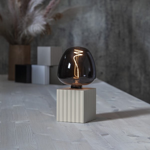 Piede di lampada crema 10 cm Box - Star Trading-image-4