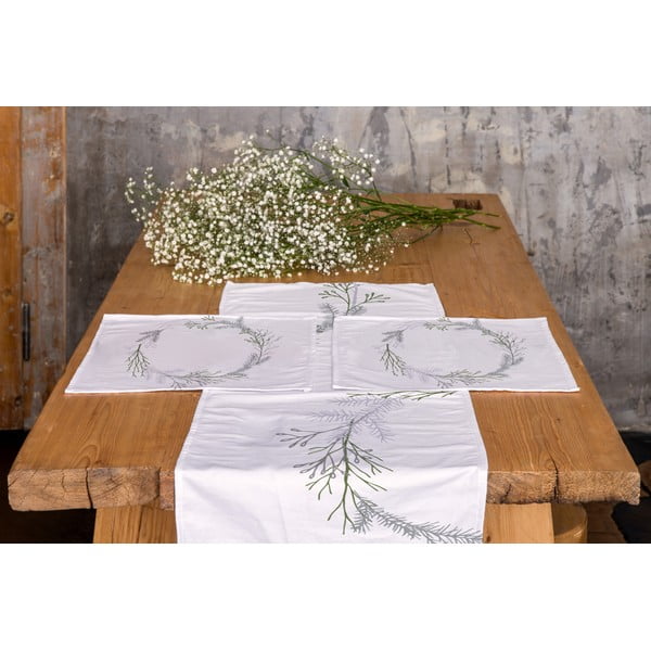 Runner da tavola in cotone 40x140 cm Christmas Twigs - Butter Kings-image-1