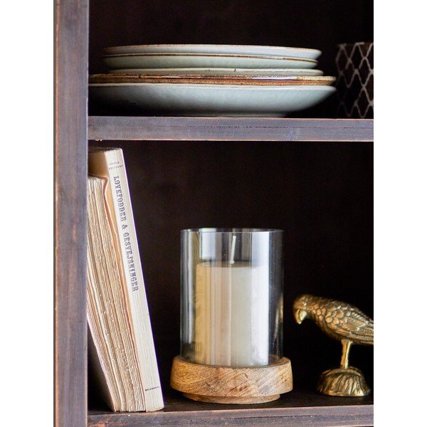 Portacandela in vetro Kesia - Bloomingville-image-1