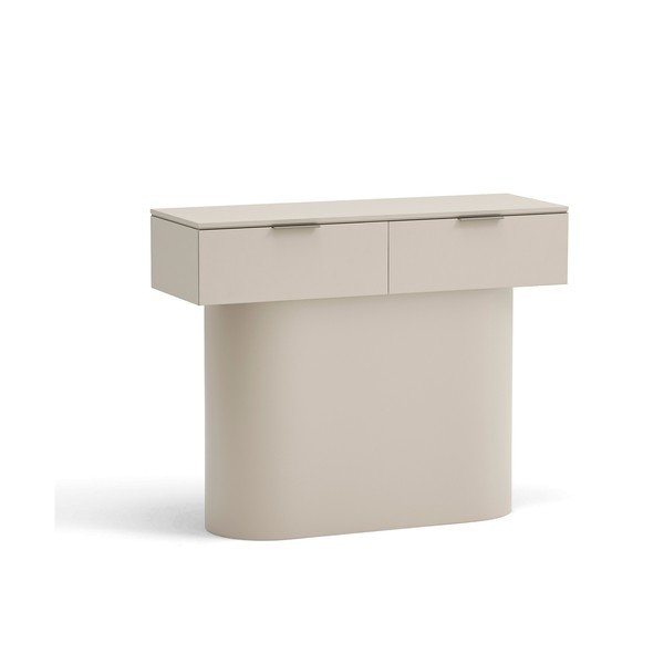 Tavolo consolle beige 36x100 cm Totem – Teulat