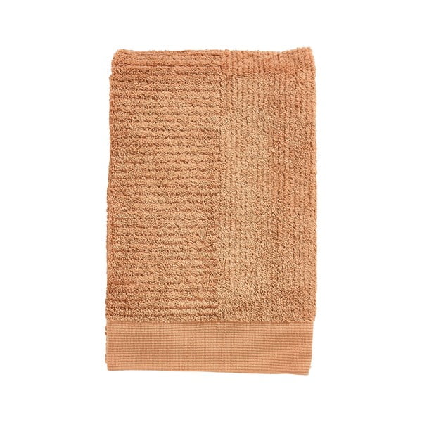 Asciugamano tipo terry giallo in cotone 70x140 cm Classic – Zone