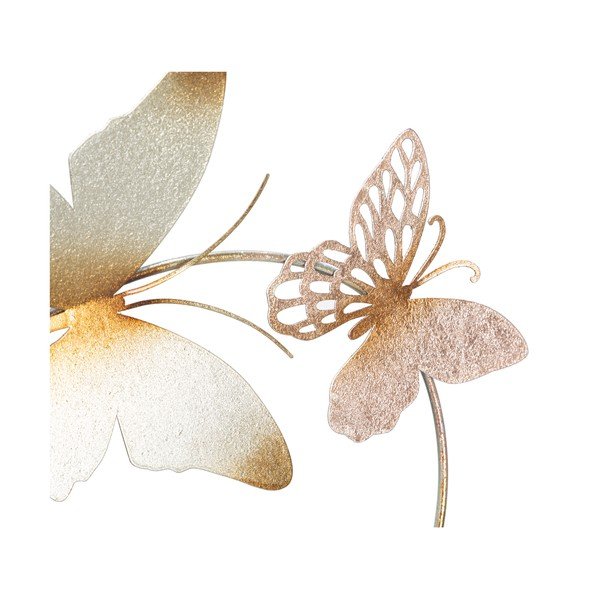 Decorazione murale in metallo 132x95,5 cm Butterflies - Mauro Ferretti-image-3