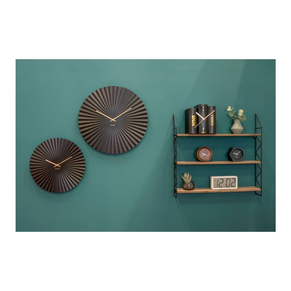 Orologio da tavolo nero a forma di libro Book - Karlsson-image-3