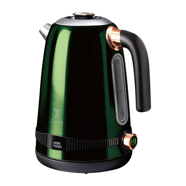 Bollitore verde 1,7 l Emerald Collection - BerlingerHaus
