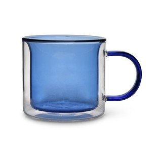 Tazze in set blu in vetro 2 pz 270 ml Liv – ONA
