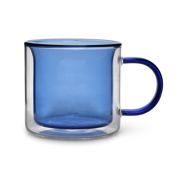 Tazze in set blu in vetro 2 pz 270 ml Liv – ONA