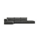 Divano angolare grigio (angolo sinistro) Vanda - Mazzini Sofas