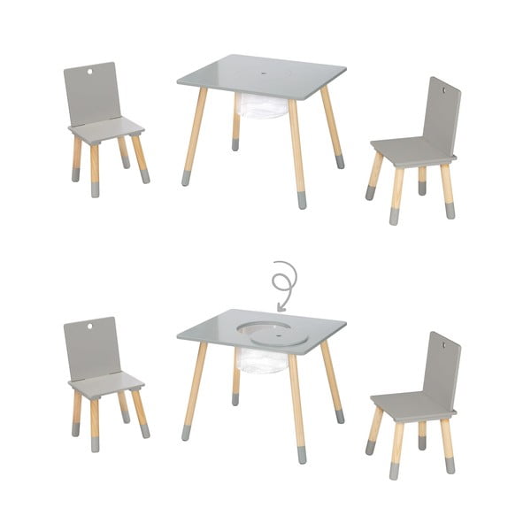 Set di mobili per bambini 3 pz – Roba-image-4