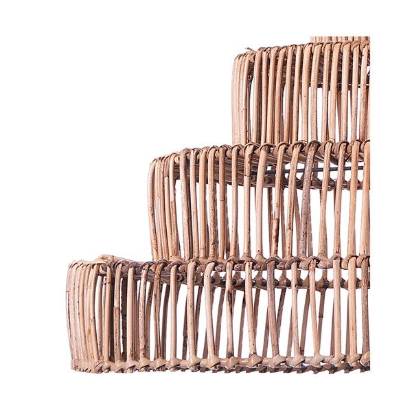 Lampada a sospensione in rattan altezza 35 cm Tower - Tomasucci-image-2