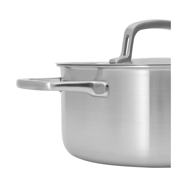Casseruola in acciaio inox con coperchio incluso per induzione 4 l Lucca 3.0 – FABINI-image-4