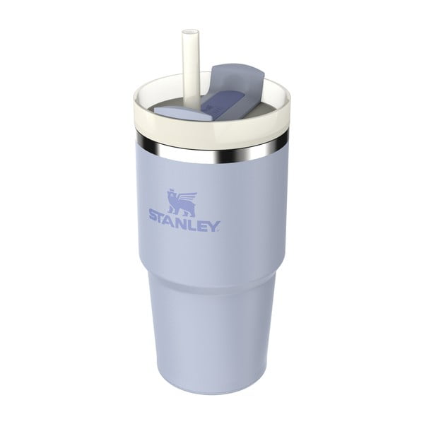 Borraccia termica viola in acciaio inox 600 ml Quencher H2.0 FlowState Tumbler Dew Drop – Stanley-image-1