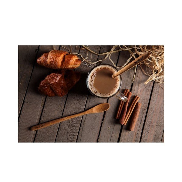 Set di 2 cucchiai da latte in bambù Legro - Bambum-image-3