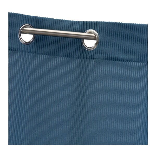 Tenda blu in velluto a coste 140x260 cm Merely – Casa Selección-image-4