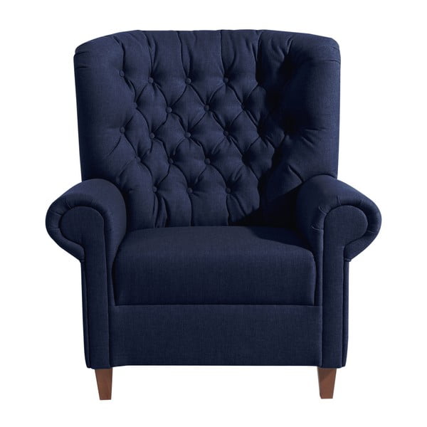 Poltrona blu scuro Vicky - Max Winzer-image-1