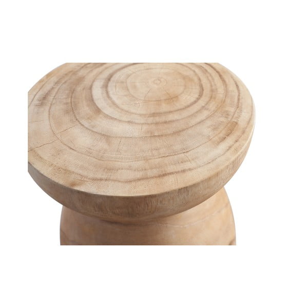 Sgabello da giardino in legno di paulownia Bink - WOOOD-image-2