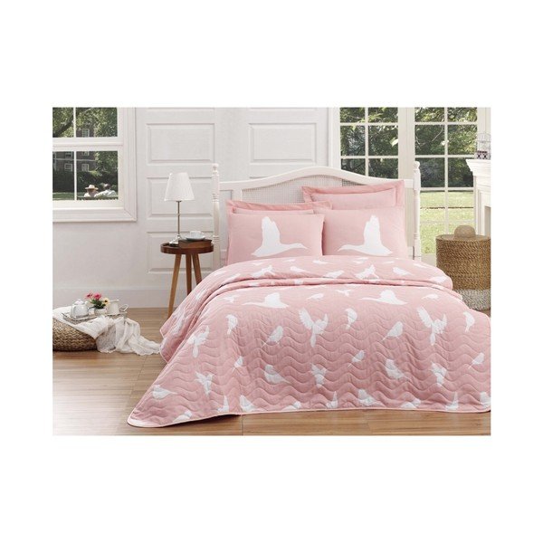 Set di copriletto matrimoniale e federe Reterro Takira, 200 x 220 cm - Mijolnir