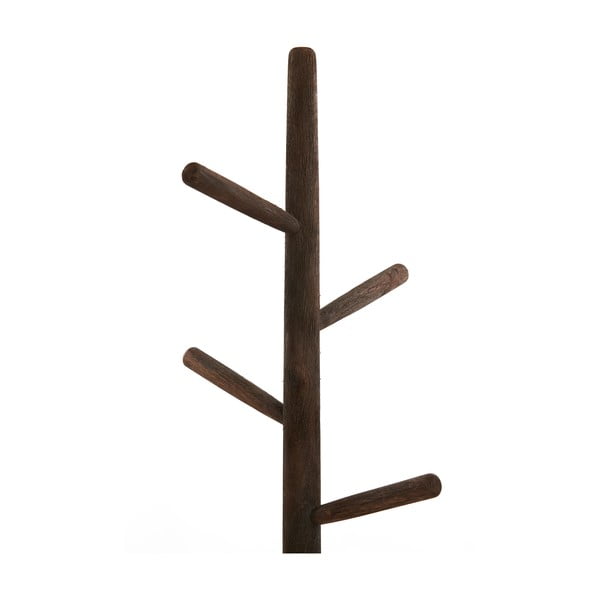 Appendiabiti marrone scuro in legno di mango Yenice - Light & Living-image-4