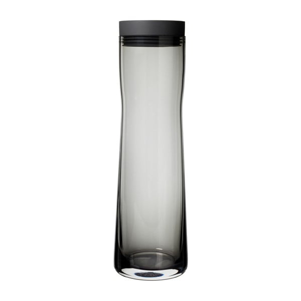 Caraffa per acqua in vetro nero Splash, 1 l - Blomus