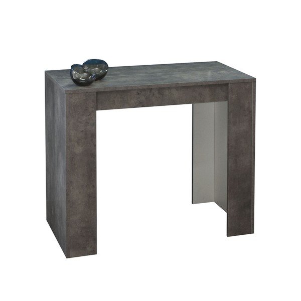 Tavolo da pranzo pieghevole grigio Elastic - TemaHome