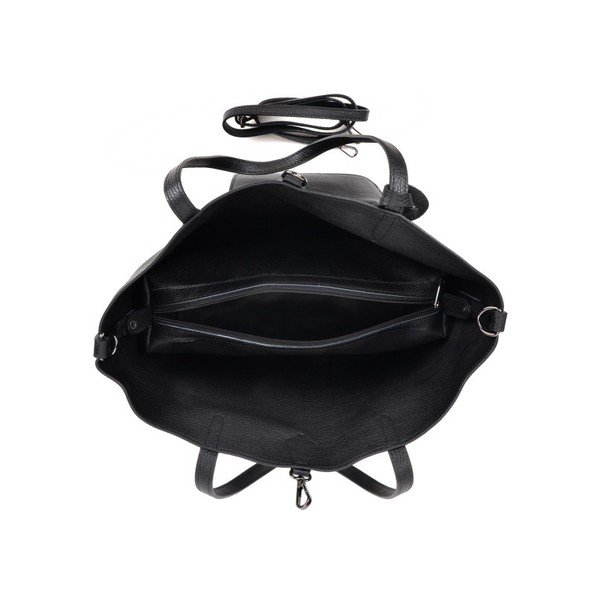 Borsa in pelle nera Masna - Roberta M-image-3