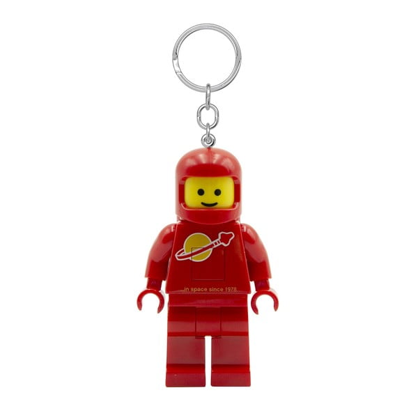 Portachiavi rosso con torcia Spaceman - LEGO®