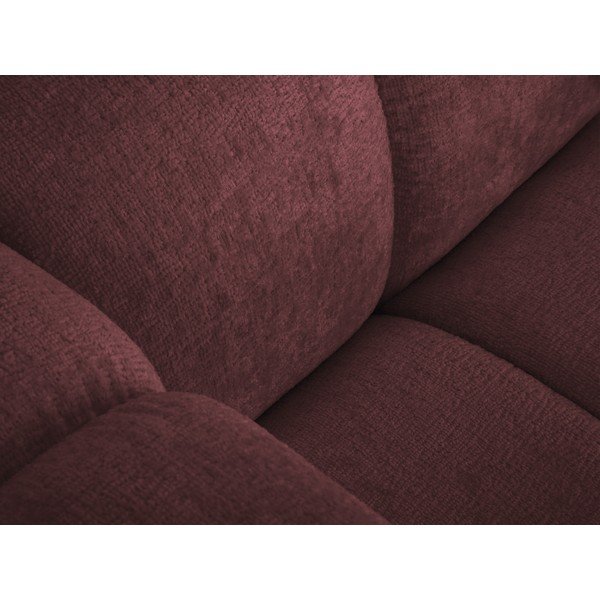 Divano bordeaux 318 cm Lupine - Micadoni Home-image-1