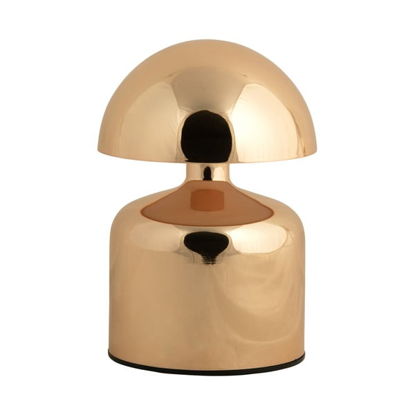 Lampada da tavolo a LED in oro con paralume in metallo (altezza 14 cm) Impetu - Leitmotiv