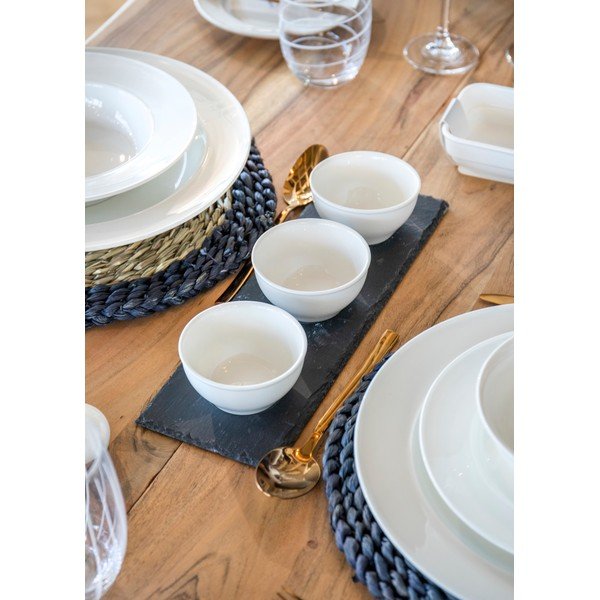 Set di 3 salsiere in porcellana bianca con base - Mikasa-image-3