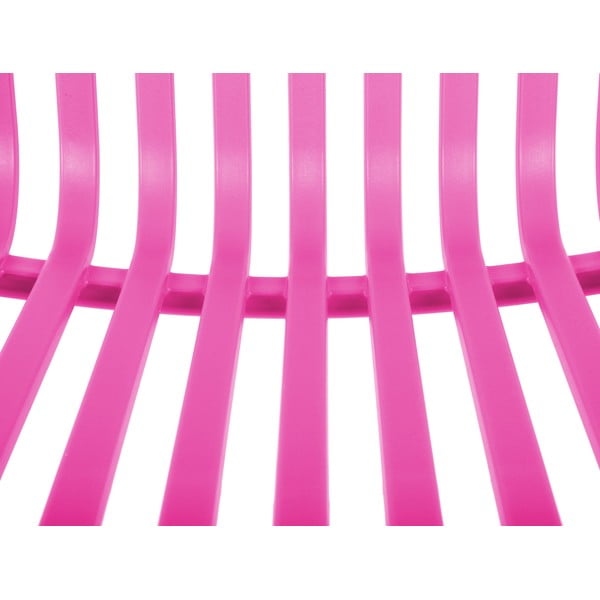 Sedia da pranzo rosa in plastica Glee – Leitmotiv-image-4